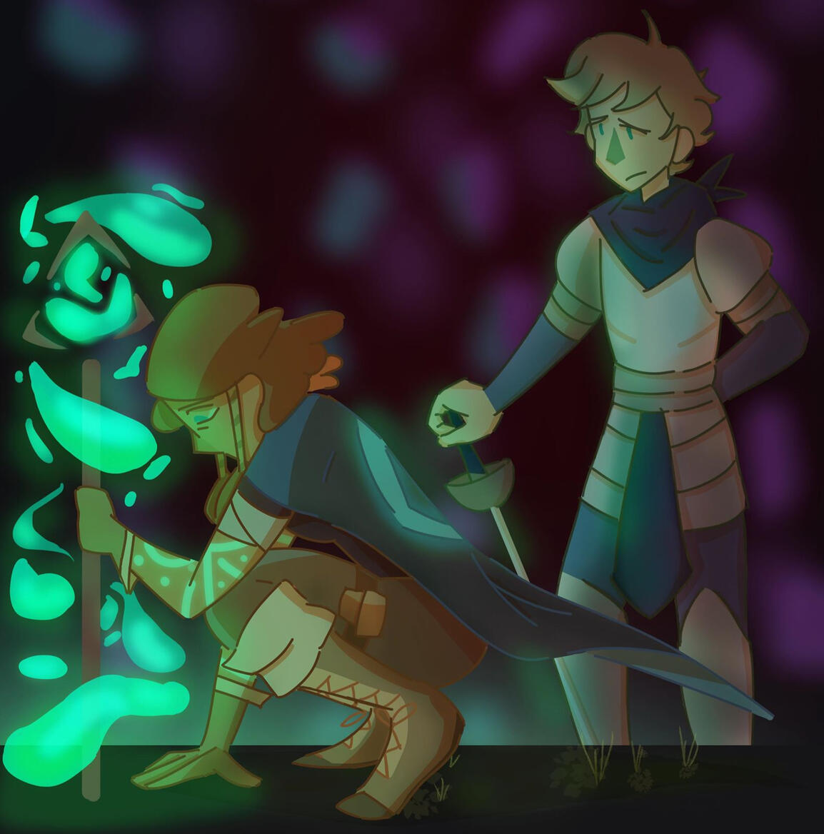 Finn watching Anaiah channel Control