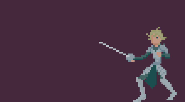 Finn deflecting then slashing